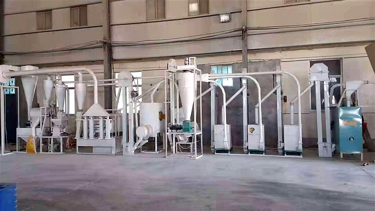 91视频APP污下载 厂家直销 日产12吨新91视频网站制糁制粉联产机组